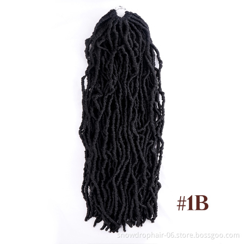 braiding  locs long curly professional henan resistant women fur crochet blonde henan synthetic hair